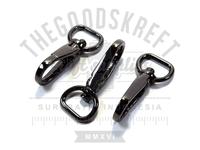 Gambar Snaphook Keychain Leather Craft Aksesoris Premium Import Black Nickle dari thegoodskreft Kota Surabaya 3 Tokopedia
