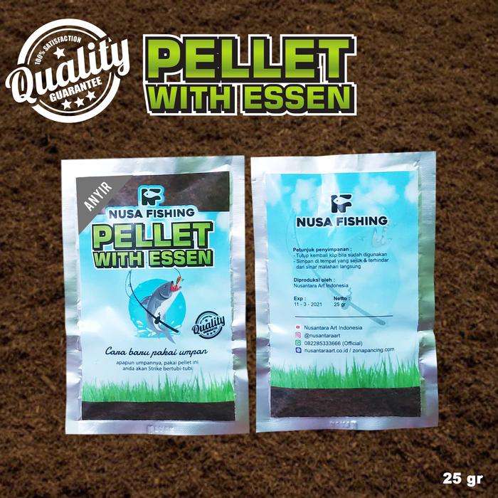 Gambar UMPAN MANCING GALATAMA PELLETS MIX ESSEN VARIAN ANYIR 25 GR dari Nusa Fishing_NEW Kab. Cirebon Tokopedia