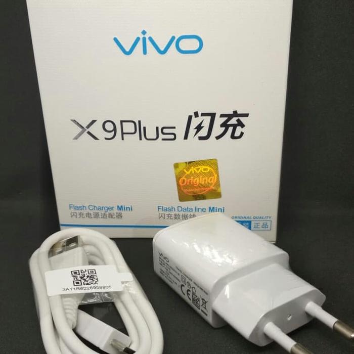 Gambar Charger Vivo Orginal 100% Fast Charging Micro Usb Carger dari RAFA SELULAR Kota Administrasi Jakarta Selatan Tokopedia