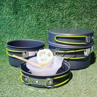 Gambar COOKING SET CAMPING DS-301 ALAT MASAK CAMPING KELUARGA NESTING GUNUNG dari RINJANI OUTDOORS Kab. Indramayu 3 Tokopedia