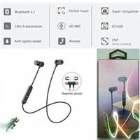 Gambar Headset Bluetooth Sport VIVO Earphone Handsfree Metal Solid Magnet BM1 dari Diligent work Kota Administrasi Jakarta Pusat 3 Tokopedia