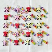 Gambar Gantungan Kunci Ganci Hp Nama Boneka Flanel dari Qonita Shop Kota Surabaya 1 Tokopedia