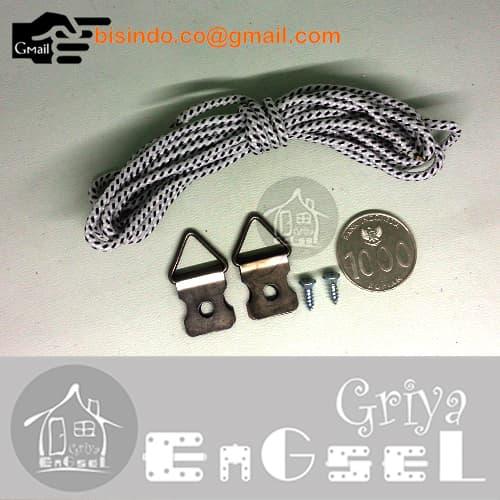 Gambar Gantungan Tali Frame Foto/2M/Pengait Pigura Antik/Kaitan Bingkai Lukis dari GRIYA ENGSEL Kota Blitar Tokopedia