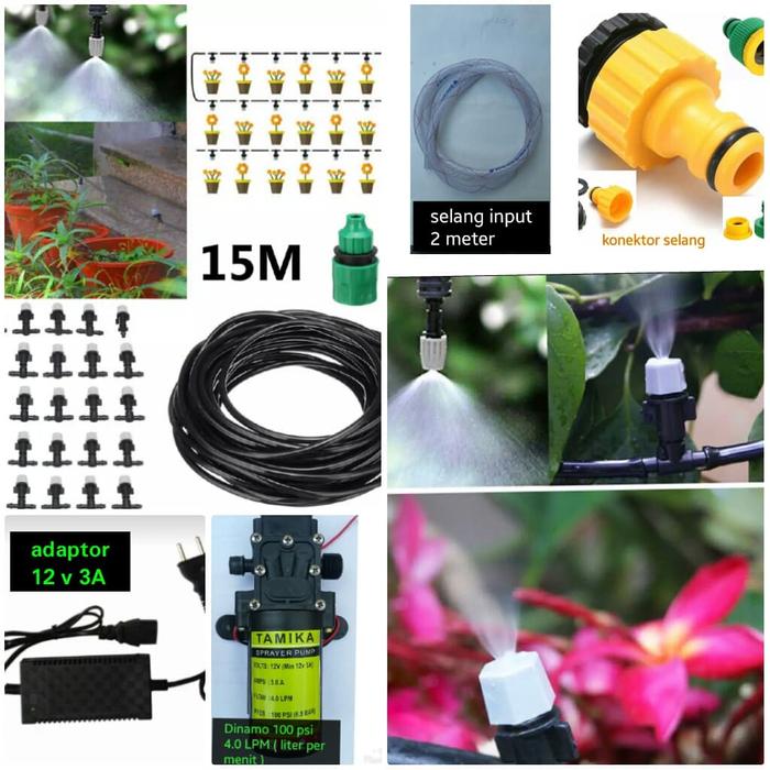 Gambar Mist nozzle/alat taman/irigasi/extra kabut dari TAMIKA.CENTER Kab. Blora Tokopedia