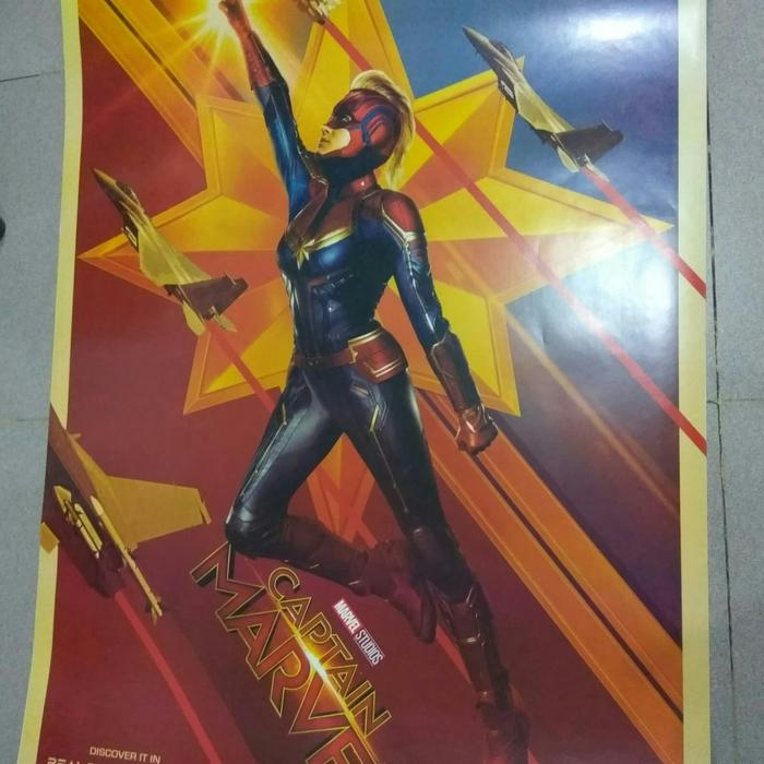 Gambar poster film CAPTAIN MARVEL dari toyzaholicshop Kota Administrasi Jakarta Selatan Tokopedia