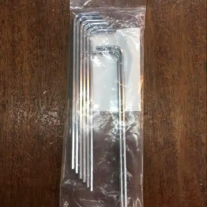 Gambar TEKIRO kunci L 1.5mm model panjang / long dari TEKNIKAL SUPLIER GLODOK Jakarta Barat Tokopedia