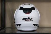 Gambar Helm RN Double Visor Putih mirip Ink t1 dari BANDARHELM Kota Bandung 2 Tokopedia