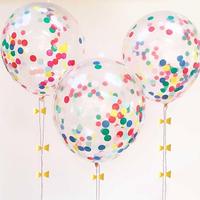 Gambar Balon Latex Transparan Isi Confetti Motif POlkadot Balon Hias - AHM149 dari Toko49 Jakarta Utara 5 Tokopedia