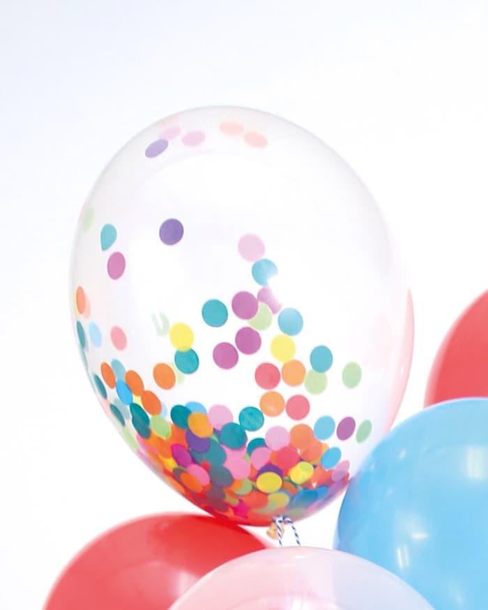 Gambar Balon Latex Transparan Isi Confetti Motif POlkadot Balon Hias - AHM149 dari Toko49 Jakarta Utara Tokopedia