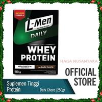 Gambar L-MEN DAILY WHEY PROTEIN HI PROTEIN DARK CHOCO L-MEN Coklat 250 gr dari Haga Nusantara Kota Administrasi Jakarta Selatan 2 Tokopedia
