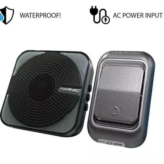 Gambar DOOR BELL HARNIC HELES D-066K LISTRIK - Bel Pintu Wireless dari online kios Kota Administrasi Jakarta Utara Tokopedia