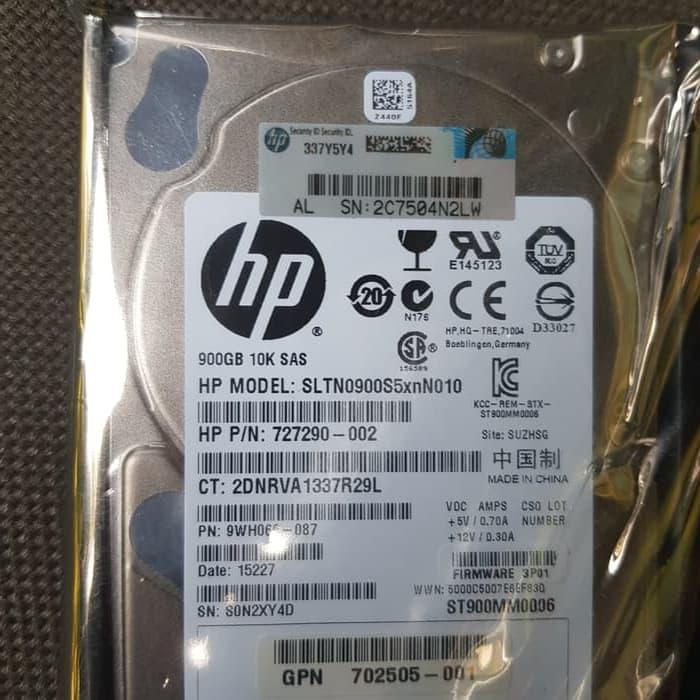 Gambar HDD 3PAR HP 900GB 10K SAS 697389-001 Harddisk dari AingTech Kota Tangerang Selatan Tokopedia