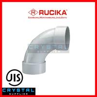 Gambar BOCH RUCIKA 4" inch D-LL PVC / Large Radius Elbow Long Boh Knie Knee dari Crystal Supplier Kota Semarang 2 Tokopedia
