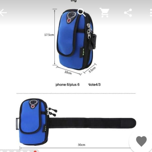 Gambar Armband Sporty jogging Universal bahan kualitas bagus dan tebal dari toko aneke acc d Kota Administrasi Jakarta Pusat Tokopedia