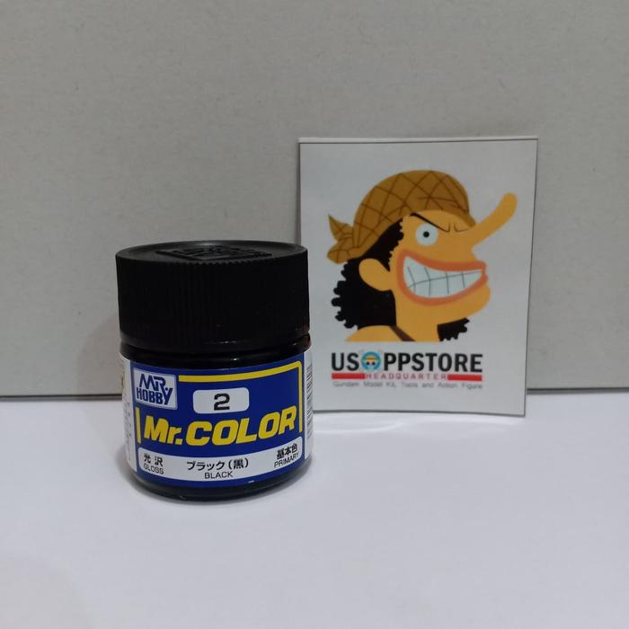 Gambar Mr Color 2 Black Gloss dari Usoppstore HQ Kota Madiun Tokopedia