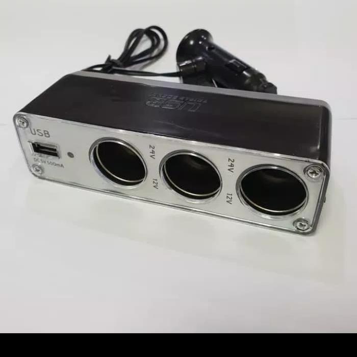 Gambar Car tripe socket lighter dan usb soket dari Eddy variasi Kota Administrasi Jakarta Barat Tokopedia