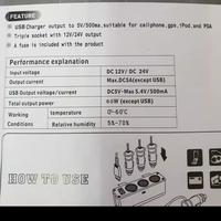 Gambar Car tripe socket lighter dan usb soket dari Eddy variasi Kota Administrasi Jakarta Barat 3 Tokopedia