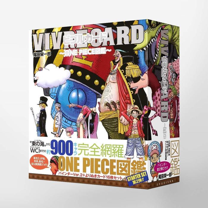 Gambar One Piece Vivre Card Starter Set Vol 2 - Visual Character Dictionary dari TOA Graphic Books Kota Administrasi Jakarta Barat Tokopedia
