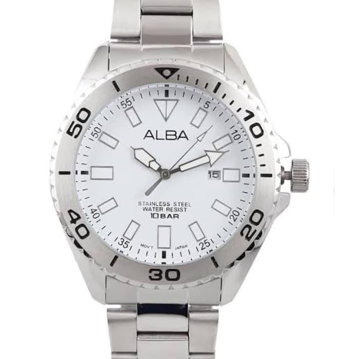 Gambar ALBA AH9023X1 WHITE DIAL AH9023 dari SunArloji Kota Administrasi Jakarta Timur Tokopedia