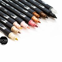 Gambar Tombow Dual Brush Pen Set 10 - Potrait Palette dari STORA - Art Supplier Kota Bandung 4 Tokopedia