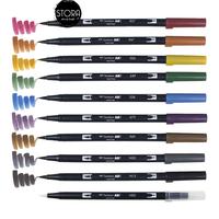 Gambar Tombow Dual Brush Pen Set 10 - Muted Palette dari STORA - Art Supplier Kota Bandung 5 Tokopedia