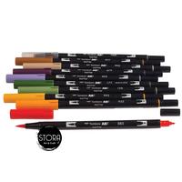 Gambar Tombow Dual Brush Pen Set 10 - Secondary Palette dari STORA - Art Supplier Kota Bandung 2 Tokopedia