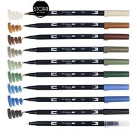 Gambar Tombow Dual Brush Pen Set 10 - Landscape Palette dari STORA - Art Supplier Kota Bandung 5 Tokopedia