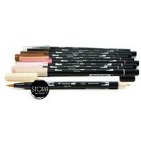 Gambar Tombow Dual Brush Pen Set 10 - Potrait Palette dari STORA - Art Supplier Kota Bandung 2 Tokopedia