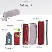 Gambar Tenda Cloud Up 2X Naturehike NH17T001-T (Upgrade Version 2018) dari MTMASTUFF Kab. Mojokerto 4 Tokopedia