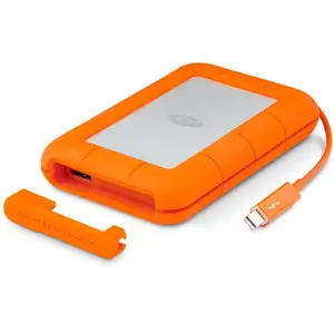 STEV1000400 LaCie 1TB Rugged Hard Drive Thunderbolt & Micro-USB