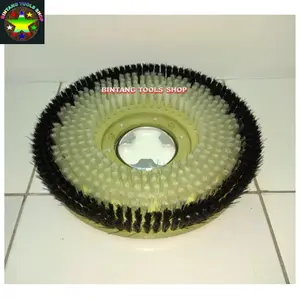 Sikat Polisher Soft Brush 13in Ring Besi Sikat Karpet for Karcher dll
