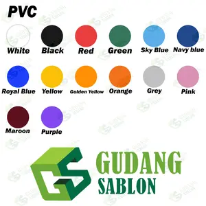 POLYFLEX PVC STICKER BAJU KUALITAS KOREA TERBAIK