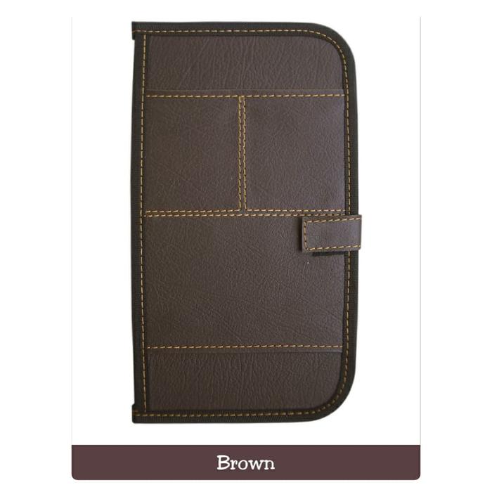 Gambar Tempat CD Mobil Sun Visor Multi Colour 'BROWN' dari Technozio Store Kota Administrasi Jakarta Barat Tokopedia