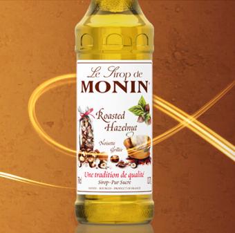 MONIN ROASTED HAZELNUT NOISETTE GRILLEE SYRUP 70CL 0