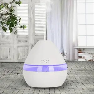 Aroma Therapy Air Humidifier Night Light 300ml - 296 - White - JMNHA