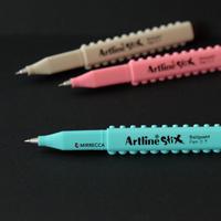 Gambar ARTLINE STIX BALLPOINT PEN 0.7 MM / PULPEN BOLPEN BOLPOIN HITAM dari MyThrill  5 Tokopedia