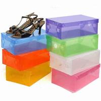 Gambar Dus Kotak Sepatu Sandal Transparan - Shoes Box Plastic Foldable dari Central Tech Kab. Tangerang 1 Tokopedia