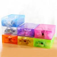 Gambar Dus Kotak Sepatu Sandal Transparan - Shoes Box Plastic Foldable dari Central Tech Kab. Tangerang 3 Tokopedia