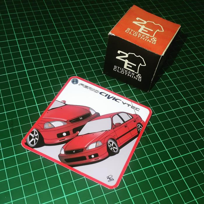 Gambar Gantungan Kaca Honda Ferio ( Car Window Sign ) dari 2E STICKER Kab. Cirebon Tokopedia