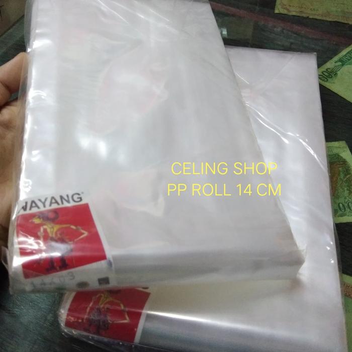 Gambar PLASTIK BENING ROL ROLL WAYANG PANJANG LEBAR 14 CM dari Celing shop Kab. Tangerang Tokopedia