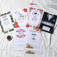 Gambar Sampel Undangan Pernikahan Satu Paket Belum Ada Penilaian dari Nsa Print Kota Surabaya 2 Tokopedia