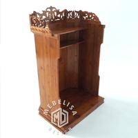 Gambar meja mimbar masjid, meja podium mimbar jati, podium mimbar masjid dari MEBELISA DESIGN Kab. Jepara 4 Tokopedia