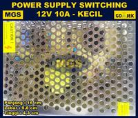 Gambar Adaptor 12V 10A Power Supply Switching Jaring Body Kecil dari MultiGshop Kota Surabaya 4 Tokopedia
