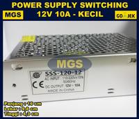 Gambar Adaptor 12V 10A Power Supply Switching Jaring Body Kecil dari MultiGshop Kota Surabaya 2 Tokopedia