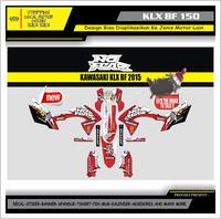 Gambar Sticker Striping Motor Kawasaki Klx 150 Bf Design 14 dari D' STICKER Kota Bandung 1 Tokopedia