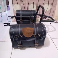 Gambar aksesoris w175 back rack w175 side bag w175 dari haruman store onlineshop Kab. Bandung 1 Tokopedia