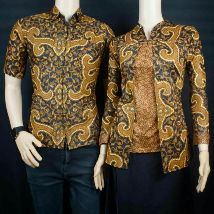 Gambar batik couple atasan jumbo ada dari PUTRI BATIK Kota Pekalongan Tokopedia