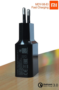 Gambar Charger Xiaomi QUALCOMM 3.0 Original 100% Fast Charging MDY-08-EI - Micro, Hitam dari MarkasAcc.id Jakarta Barat 2 Tokopedia