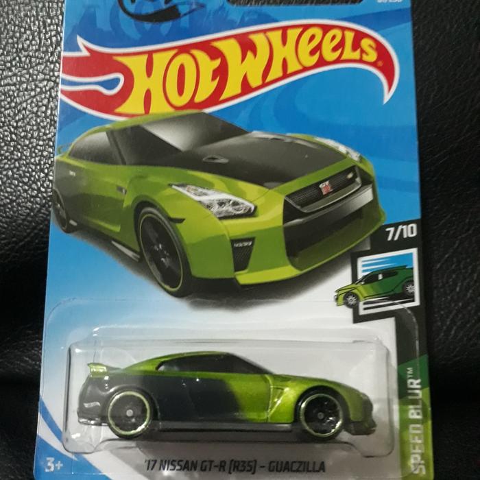 Gambar Hot Wheels Hotwheels 17 Nissan GT-R R35 Guaczilla dari Hippoeatgrass Kota Administrasi Jakarta Barat Tokopedia