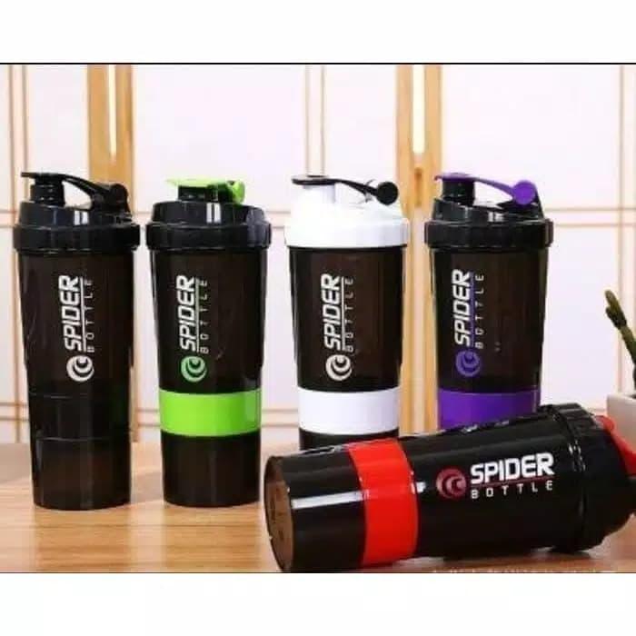 Gambar Botol Minum Shaker Spider 600ml Shaker Blender Bottle Smart Shaker dari Hot Suplemen Kota Surabaya Tokopedia